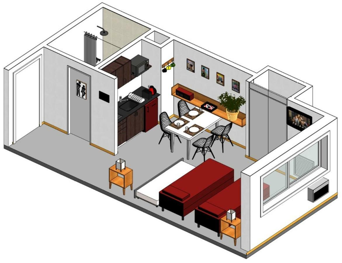 Apartamento Petit Maipu Ciudad Autónoma de Ciudad Autónoma de Buenos Aires Exterior foto